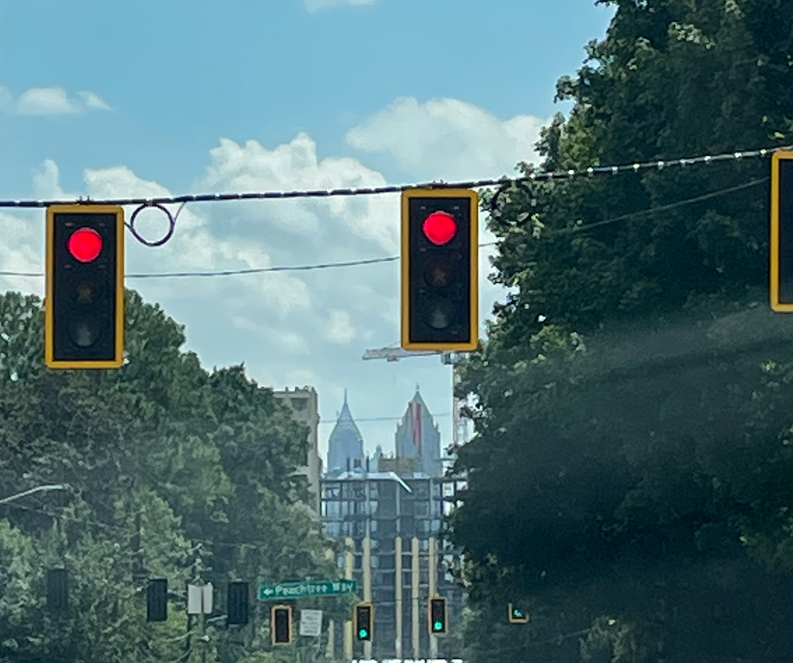 Atlanta's Framed Skyline