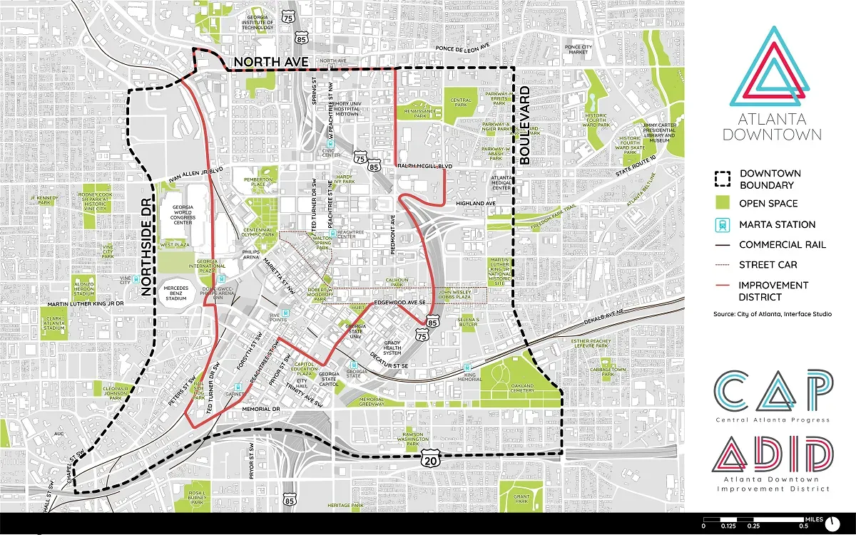 The Defining of Downtown Atlanta